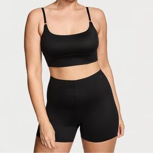PINK Victoria’s Secret Black Biker Shorts